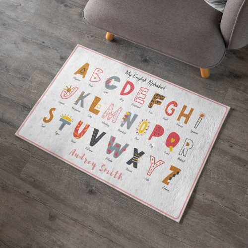 Area Rugs - ABCs Personalized Playroom Area Mats