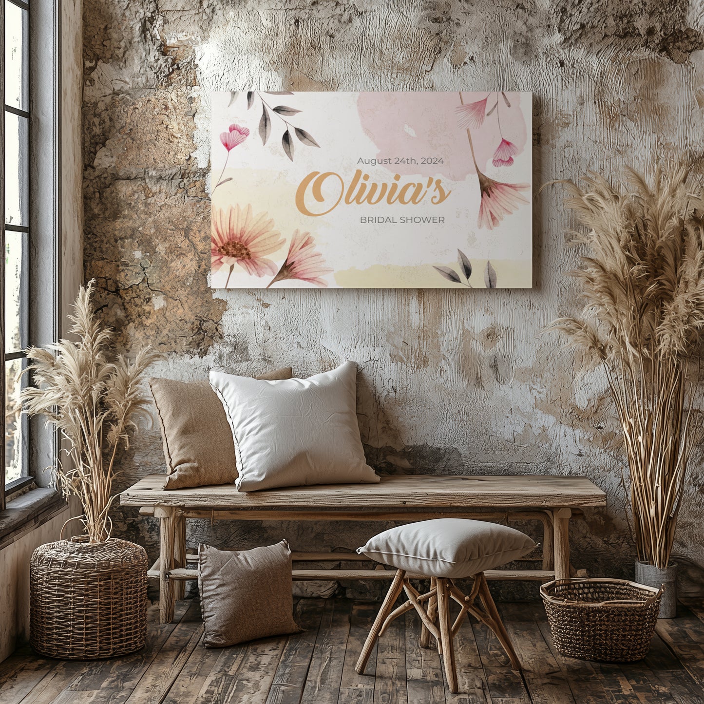 CANVAS 24X36 BRIDAL SHOWER DESIGN #2