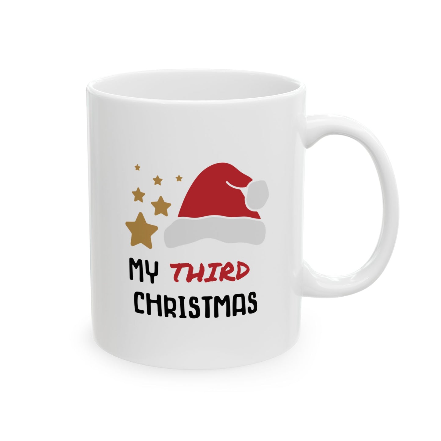 Ceramic Mug (11oz White) - Christmas Design 2024 - My # Christmas 2