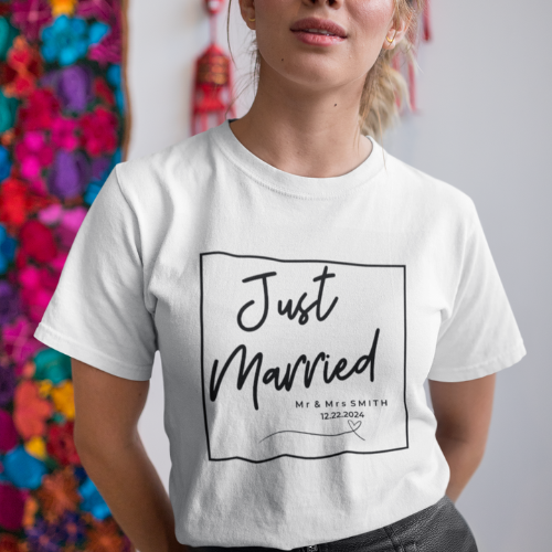 T-shirt Wedding Design 5