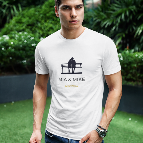 T-shirt Wedding Design 7