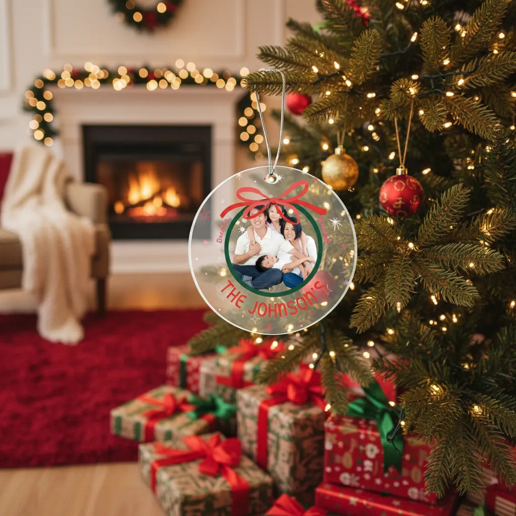Acrylic Circle Ornament
