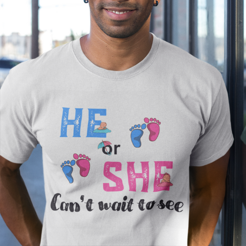 T-shirt Gender Reveal Design 6