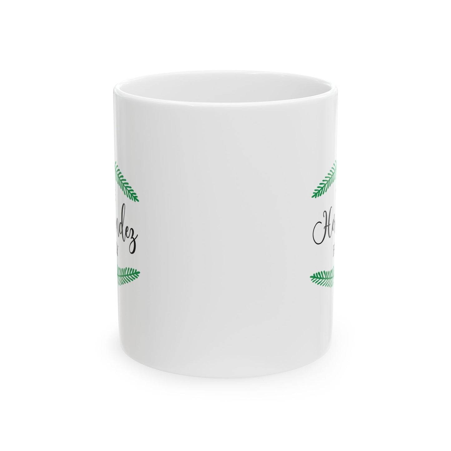 Ceramic Mug (11oz White) - Christmas Design 2024 - Family