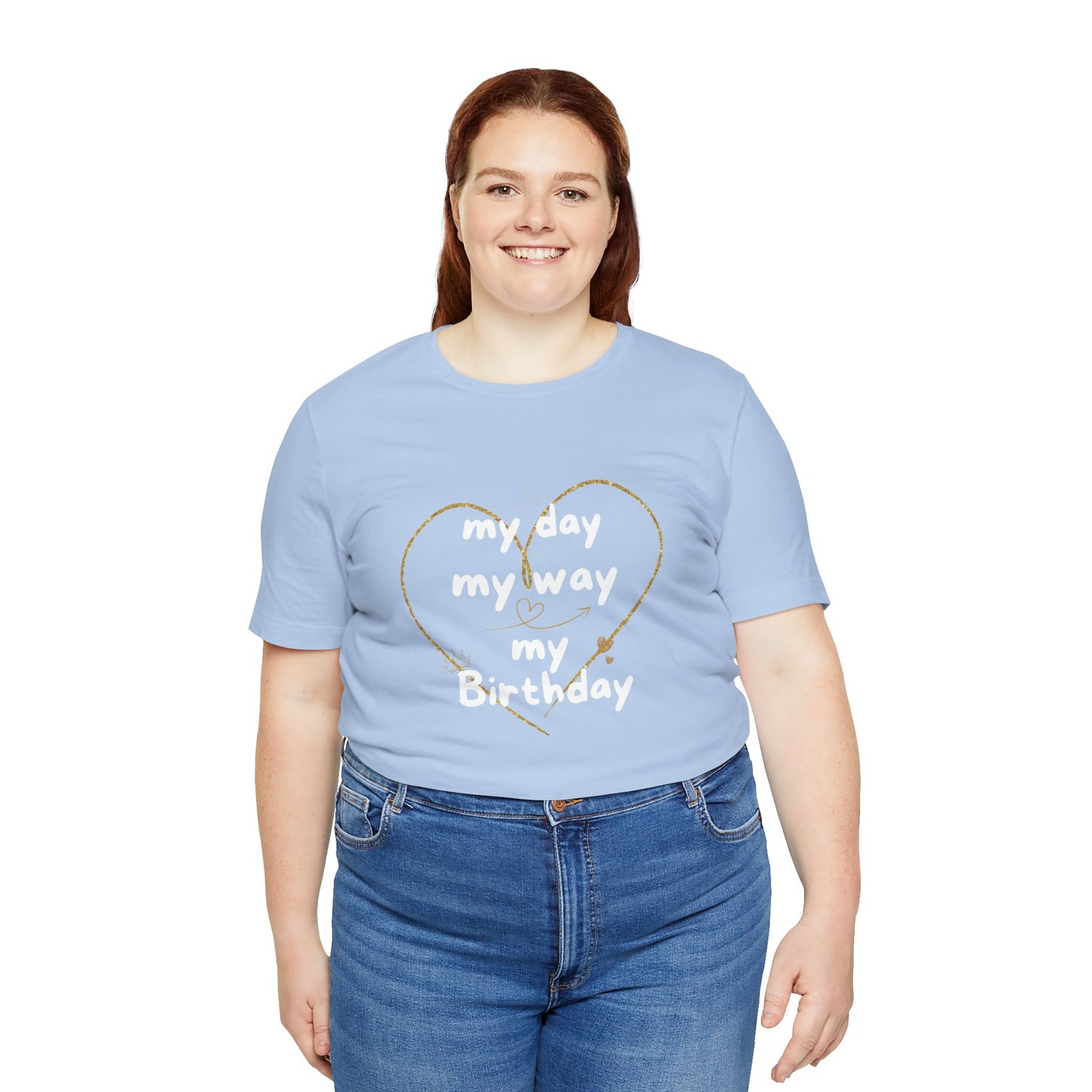 Unisex Jersey Short Sleeve Tee Birthday Design 6