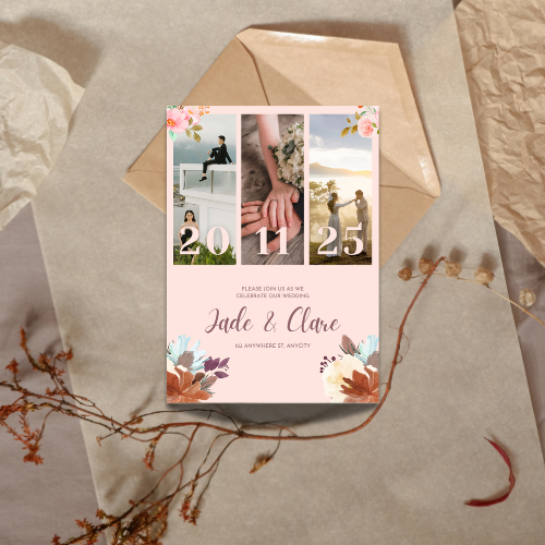 Wedding Invitation Card Digital Template 2