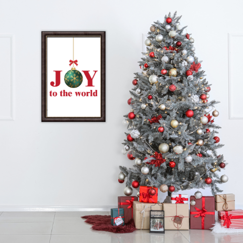 Christmas Wall Art Digital Template 9