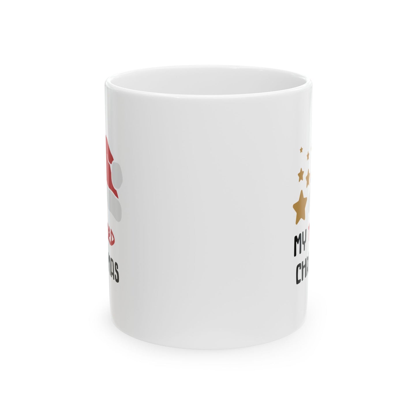 Ceramic Mug (11oz White) - Christmas Design 2024 - My # Christmas 2