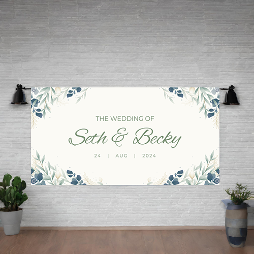 BANNER WEDDING DESIGN #6