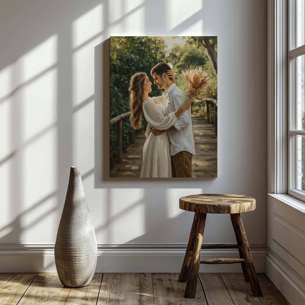 CANVAS 24x36 UPLOAD PORTRAIT (Oil Painting Style)