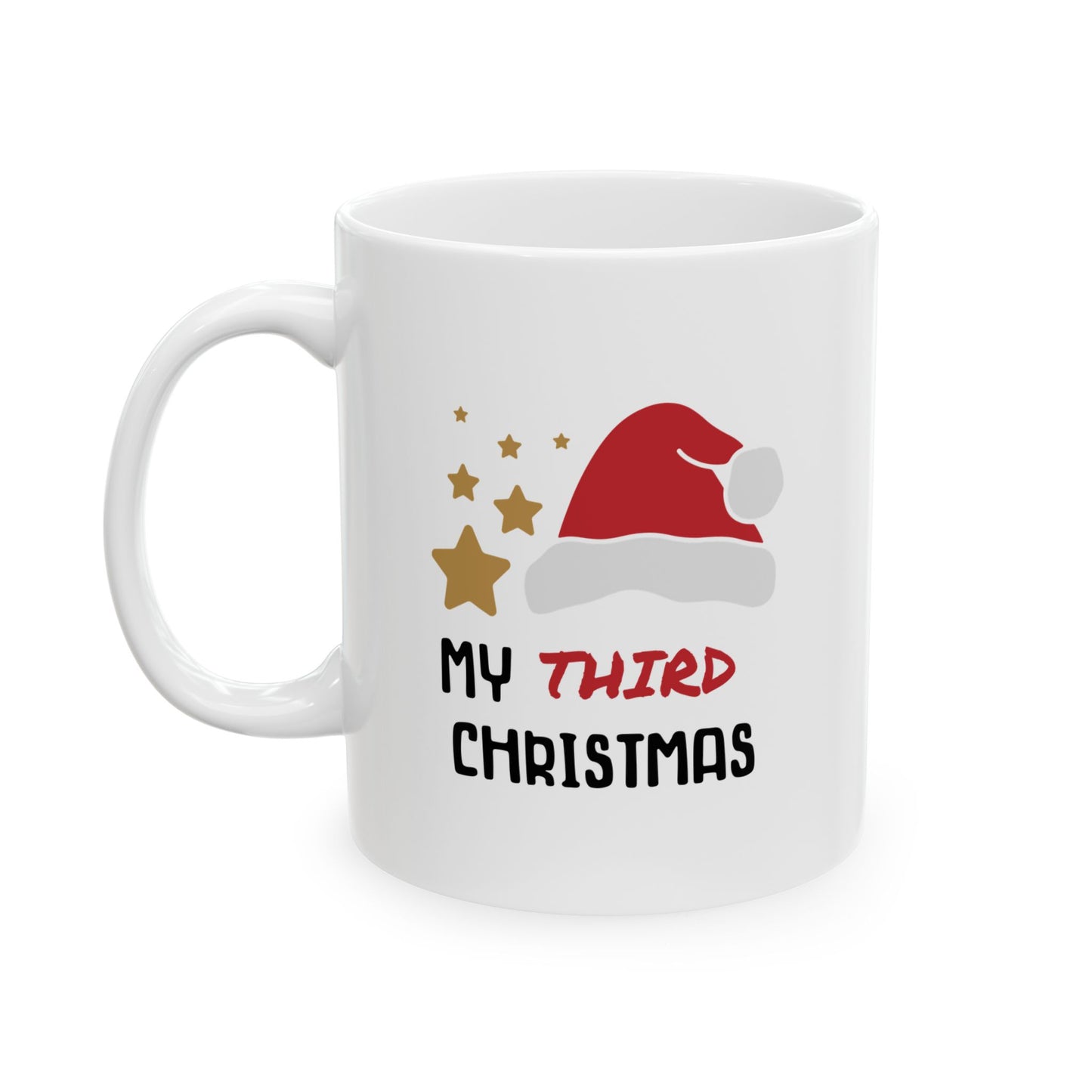 Ceramic Mug (11oz White) - Christmas Design 2024 - My # Christmas 2