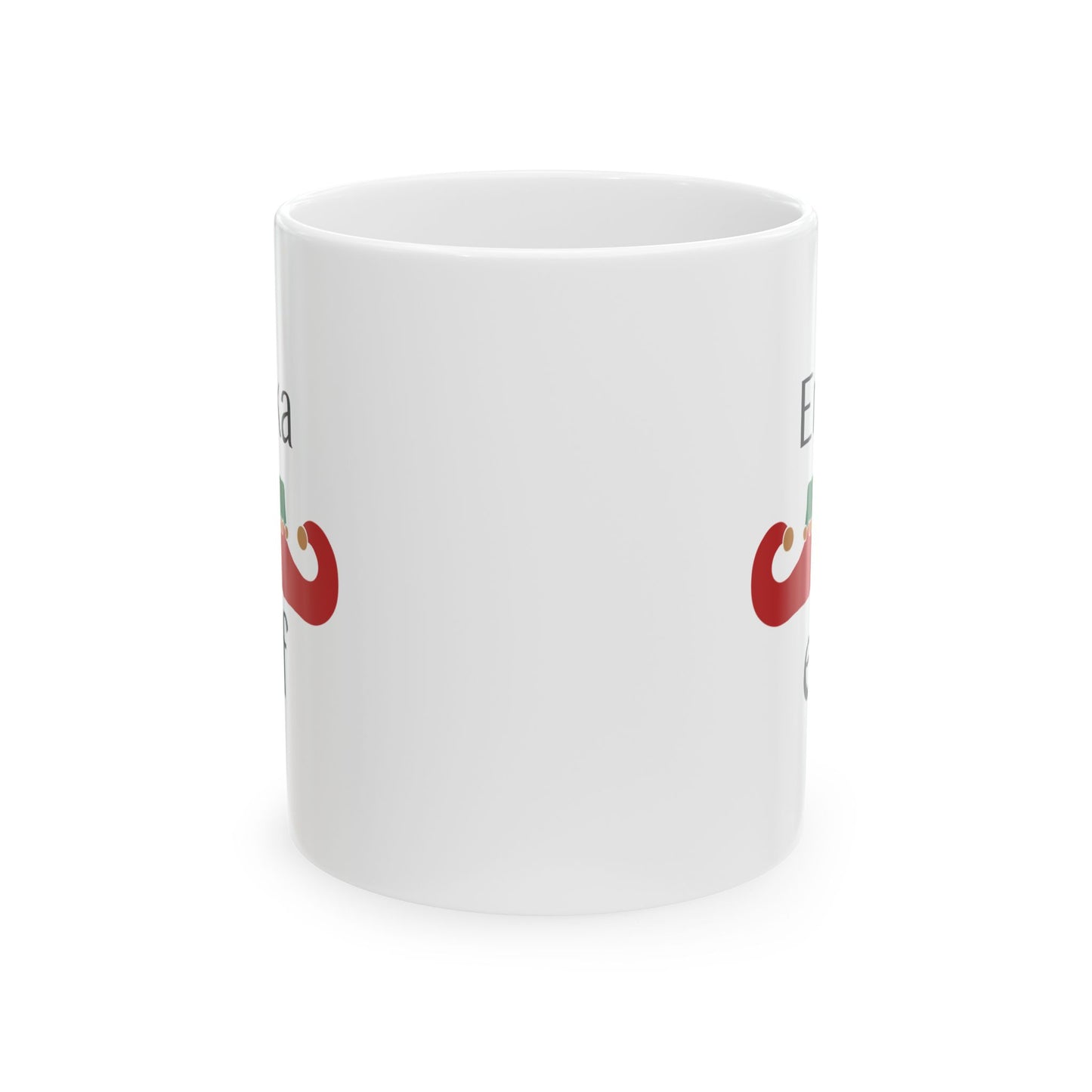 Ceramic Mug (11oz White) - Christmas Design 2024 - Elf