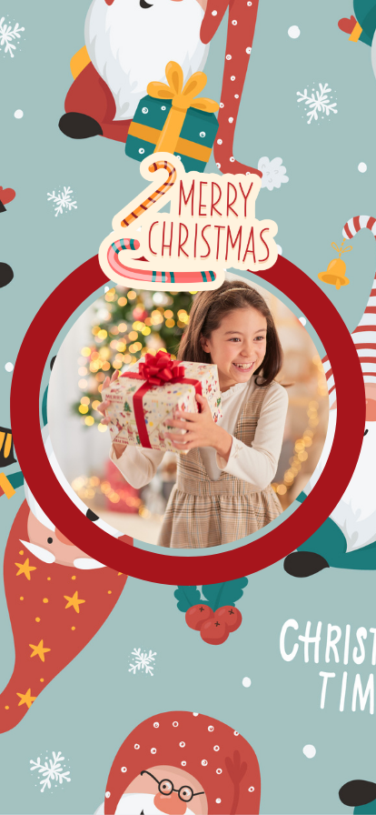 Christmas Greeting Digital Template 8