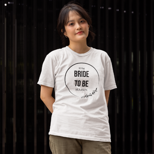 T-shirt Bridal Design 17