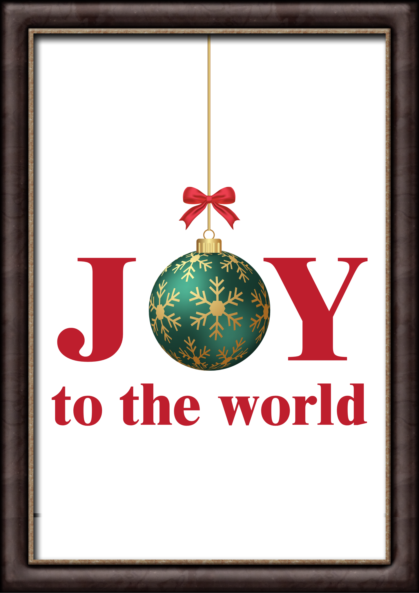 Christmas Wall Art Digital Template 9