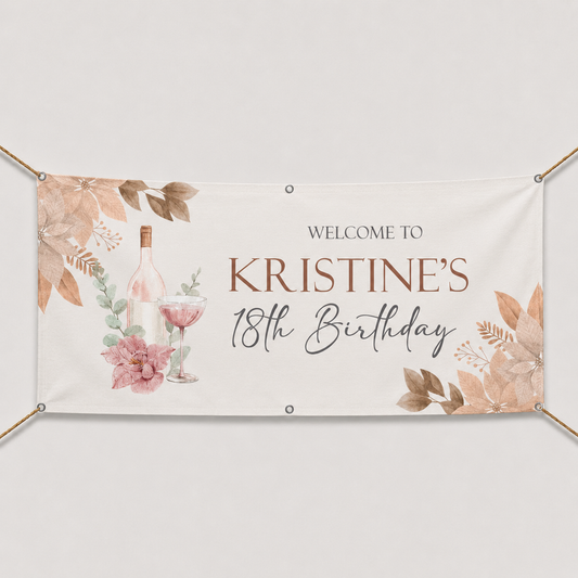 BANNER FLORAL DESIGN #1