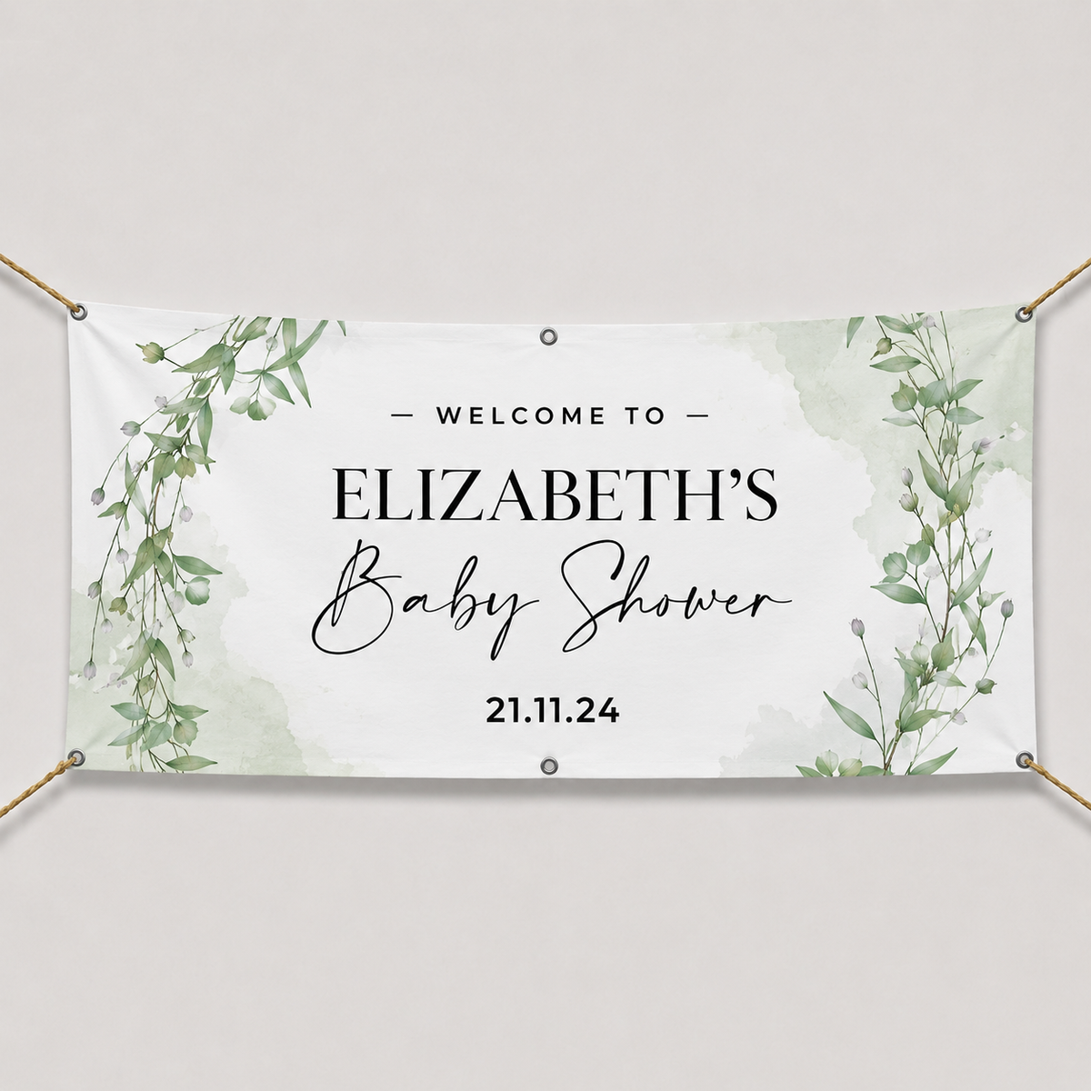 BANNER FLORAL DESIGN #2