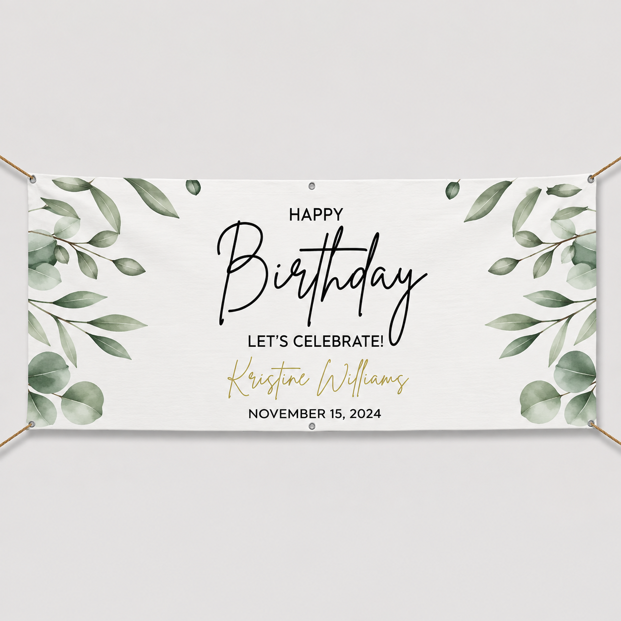 BANNER FLORAL DESIGN #6