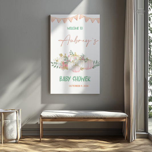 CANVAS 24x36 BABY SHOWER DESIGN #7