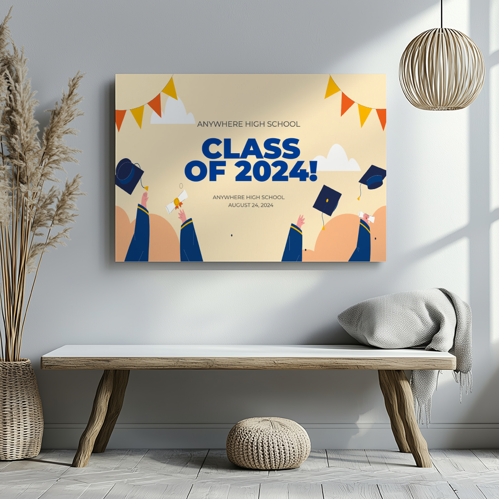 CANVAS 24x36 GRADUATION DESIGN 3