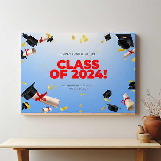 CANVAS 24x36 GRADUATION DESIGN 4