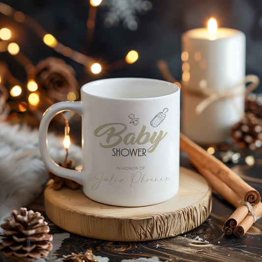 COFFEE MUG 11OZ BABY SHOWER DESIGN #2