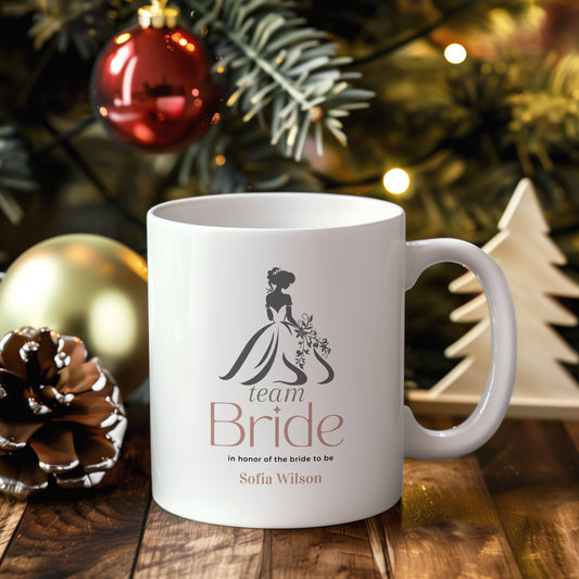 COFFEE MUG 11OZ BRIDAL DESIGN #1