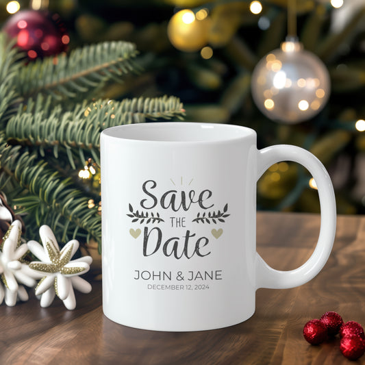 COFFEE MUG 11OZ ENGAGEMENT DESIGN #5