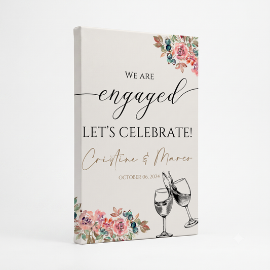 CANVAS 24X36 ENGAGEMENT DESIGN #1