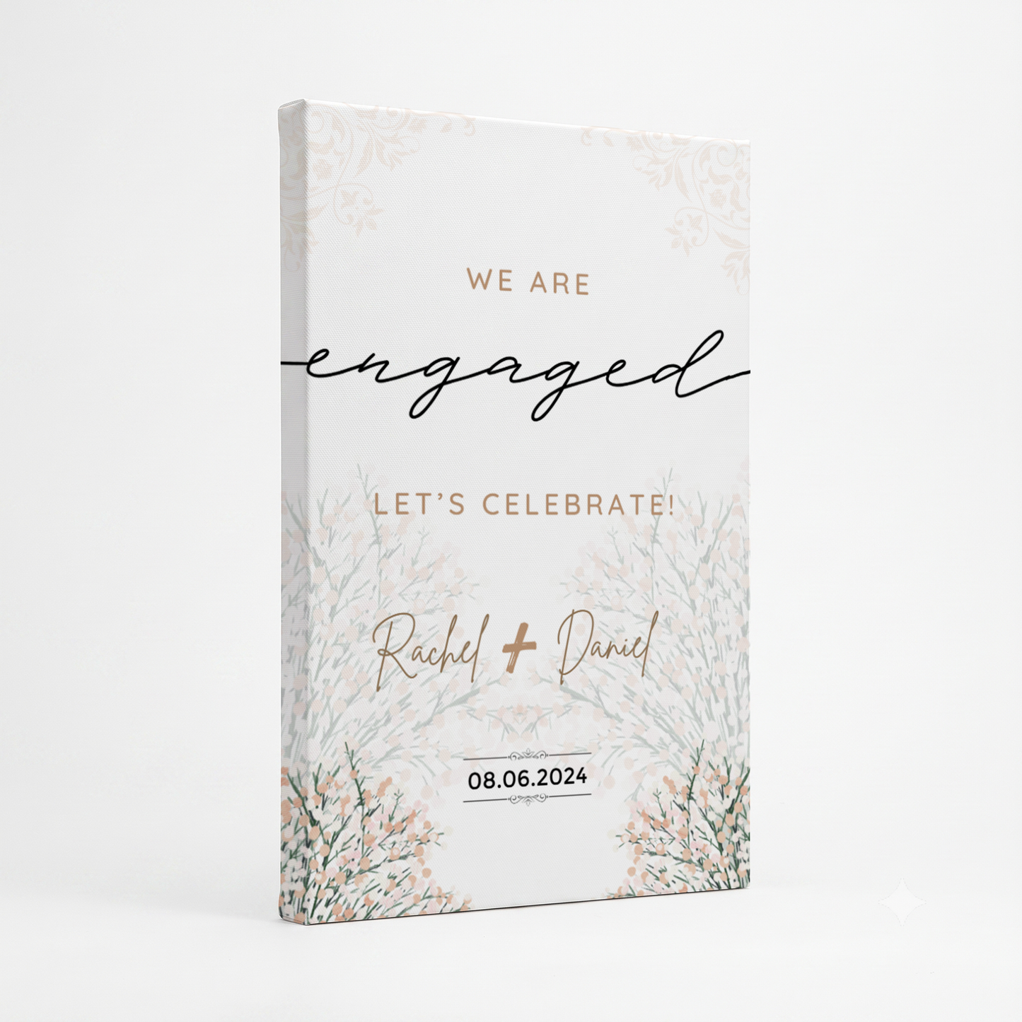 CANVAS 24X36 ENGAGEMENT DESIGN #5
