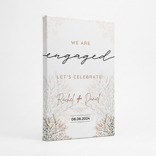 CANVAS 24X36 ENGAGEMENT DESIGN #5