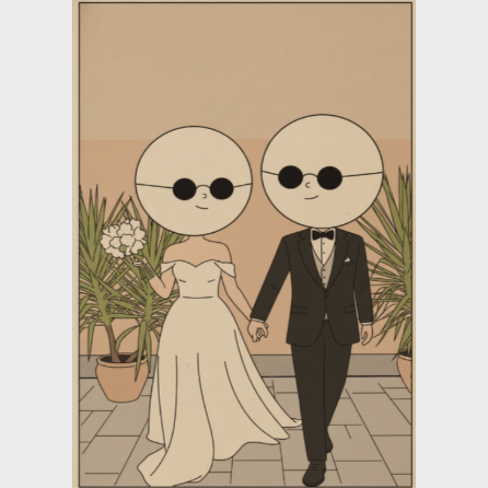 CANVAS 24x36 UPLOAD PORTRAIT (Cute Retro Cartoon Style)