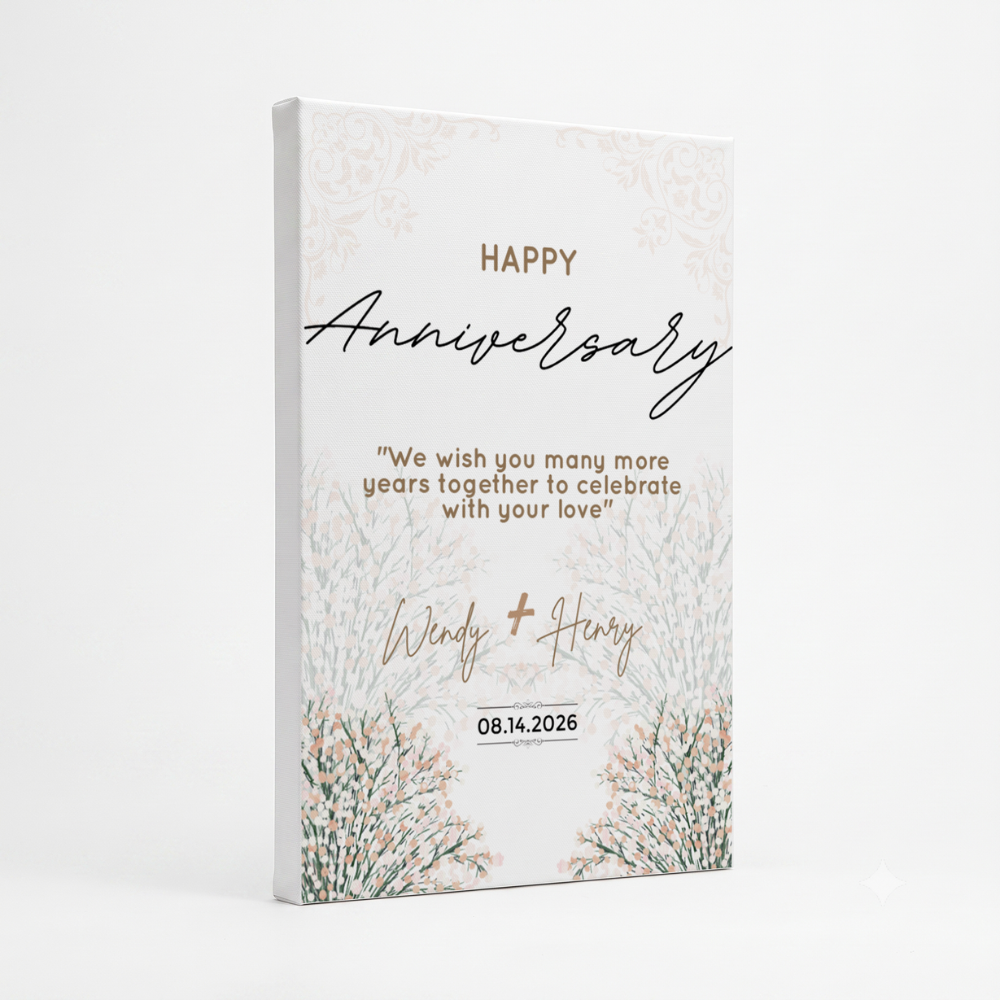 CANVAS 24X36 FLORAL DESIGN #5