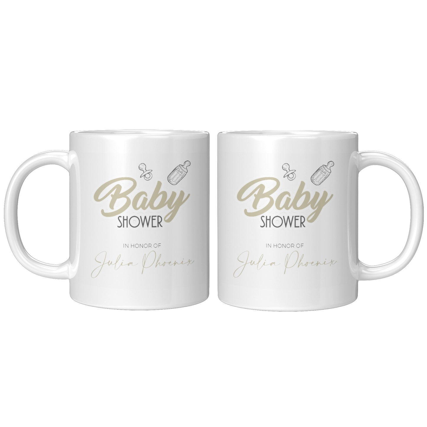 Coffee Mug 11oz Baby Shower Design 2.1