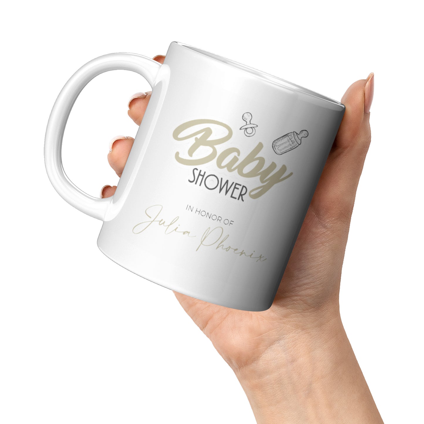 Coffee Mug 11oz Baby Shower Design 2.1