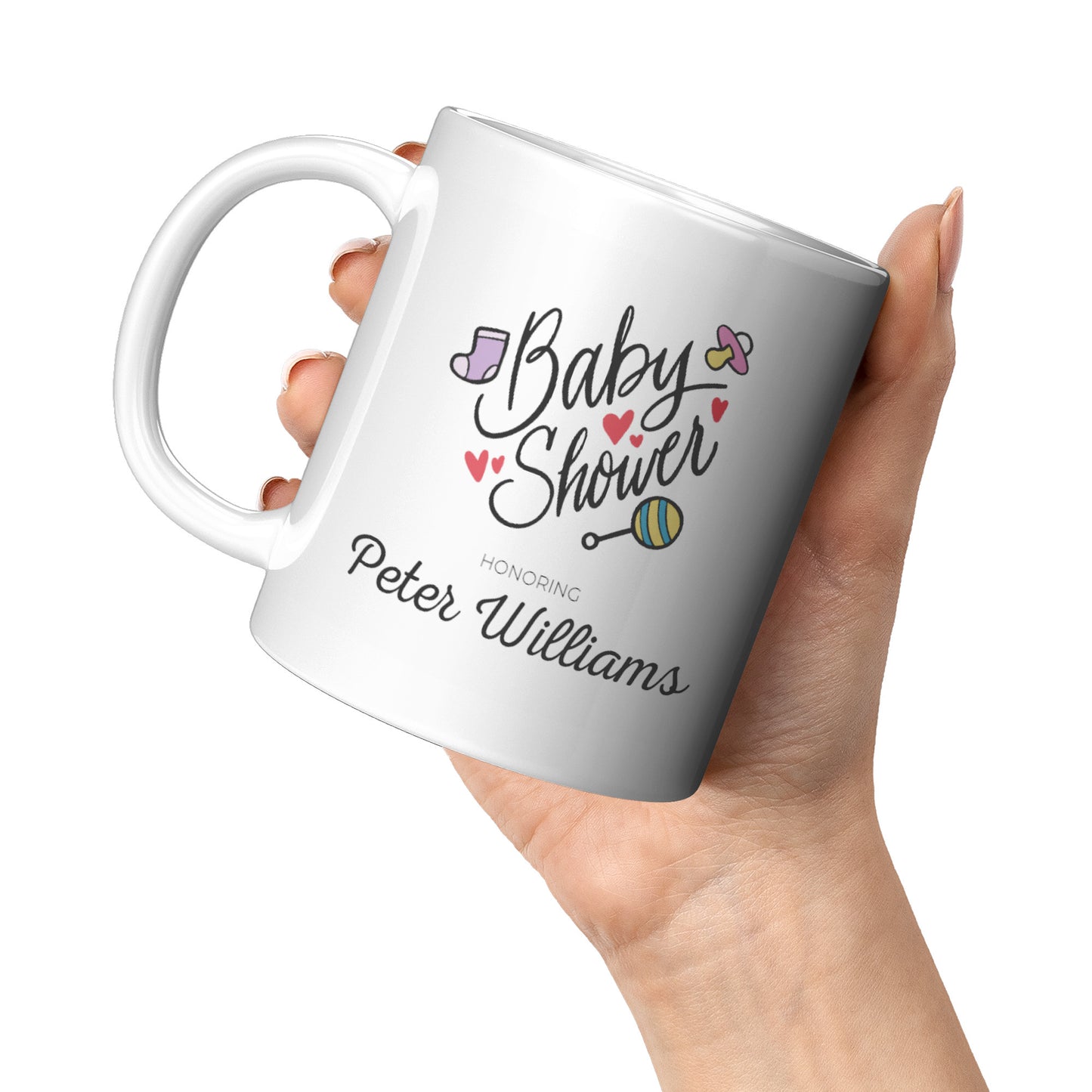 Coffee Mug 11oz Baby Shower Design 2.1