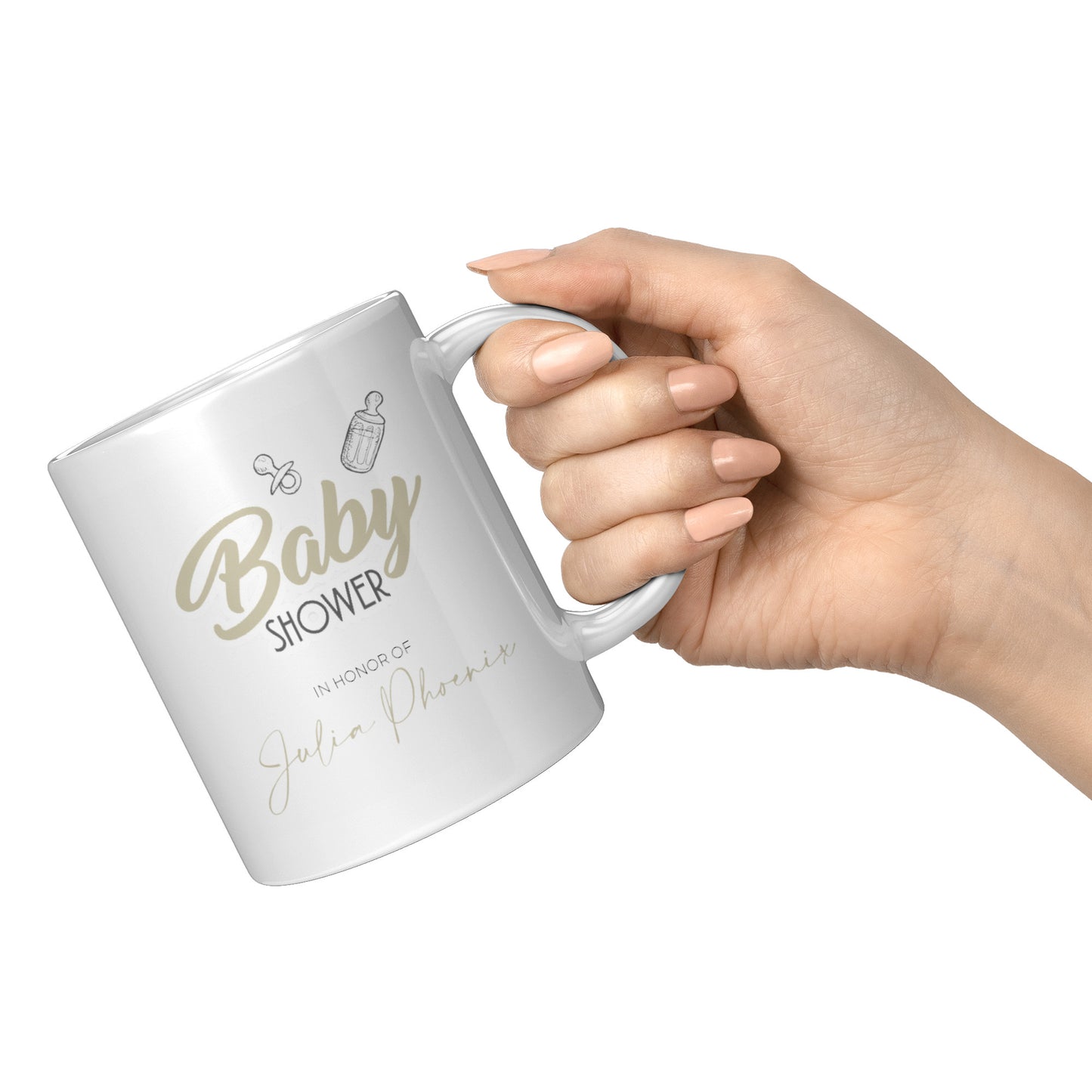 Coffee Mug 11oz Baby Shower Design 2.1