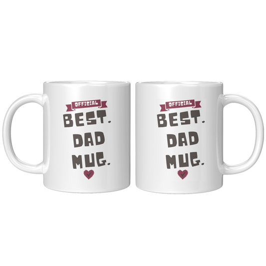 Coffee Mug 11oz Father's Day Design 1