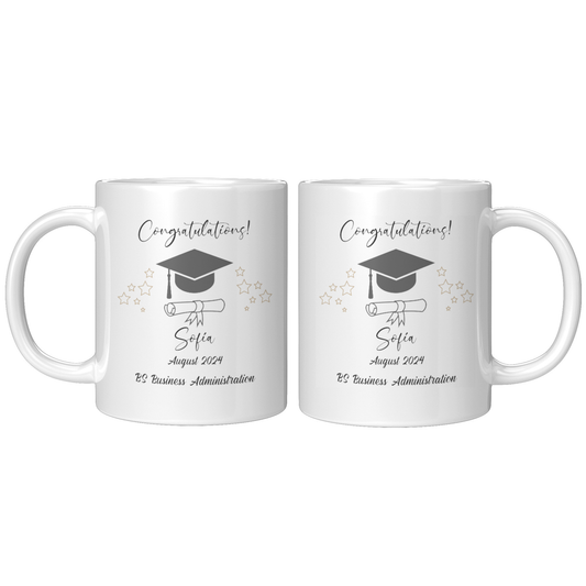 Coffee Mug 11oz Graduation Design 1