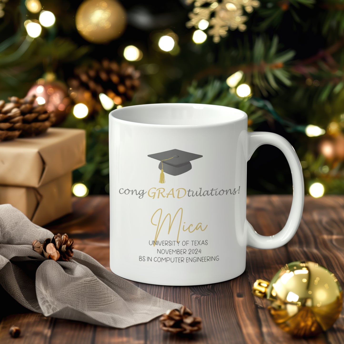 Coffee Mug 11oz Graduation Design 3