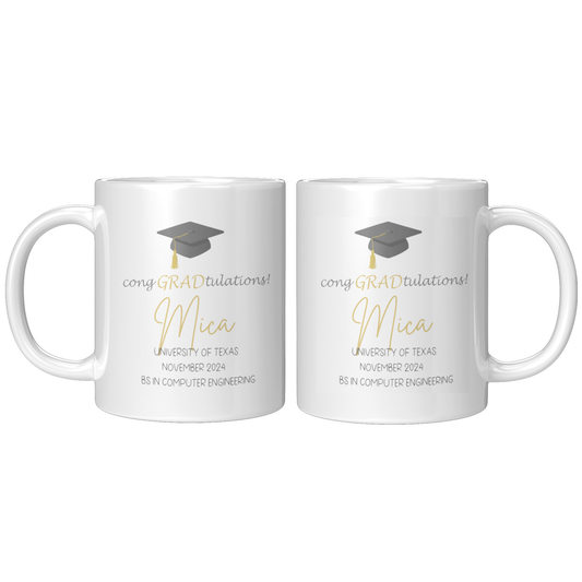 Coffee Mug 11oz Graduation Design 3