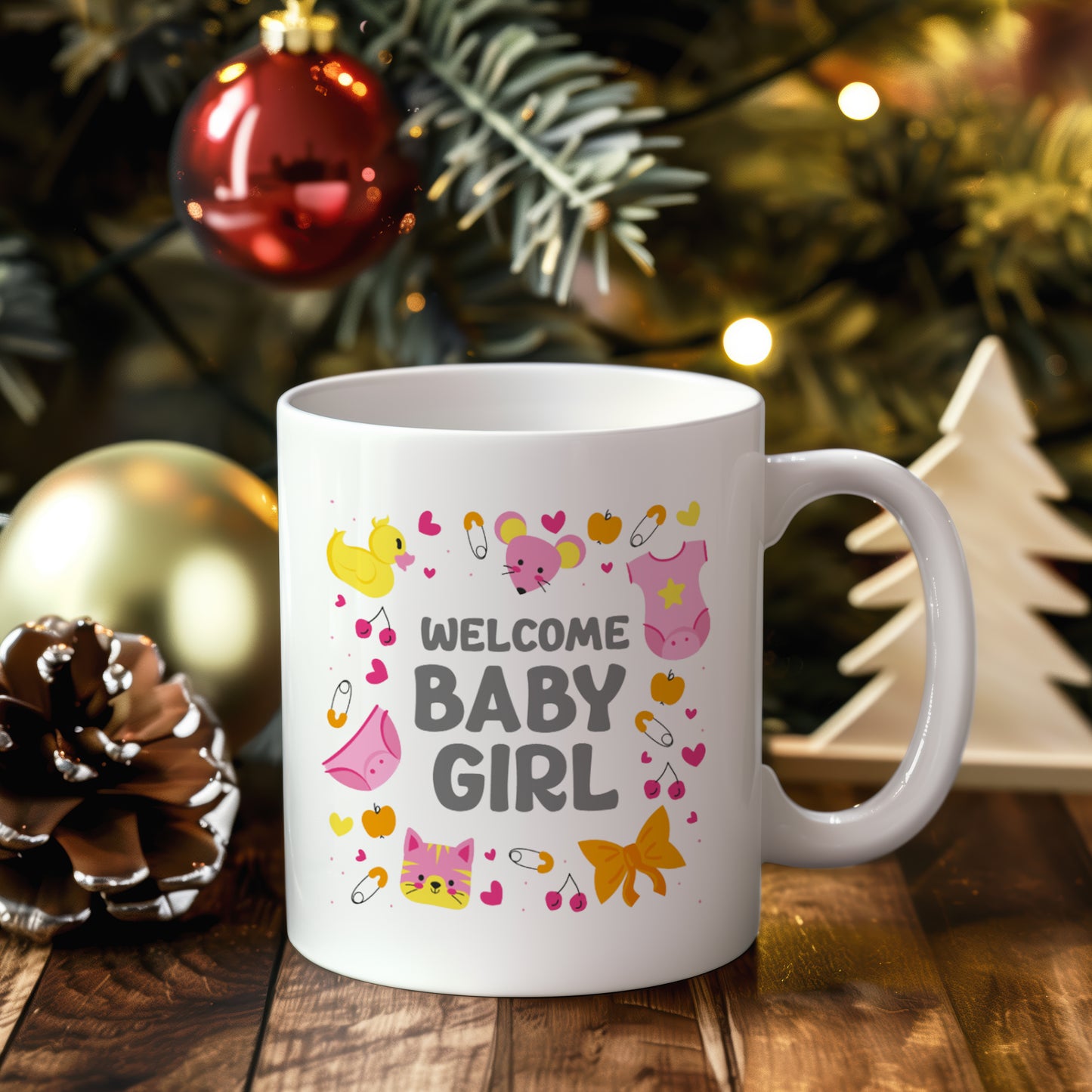 Coffee Mug 11oz New Baby Design 1