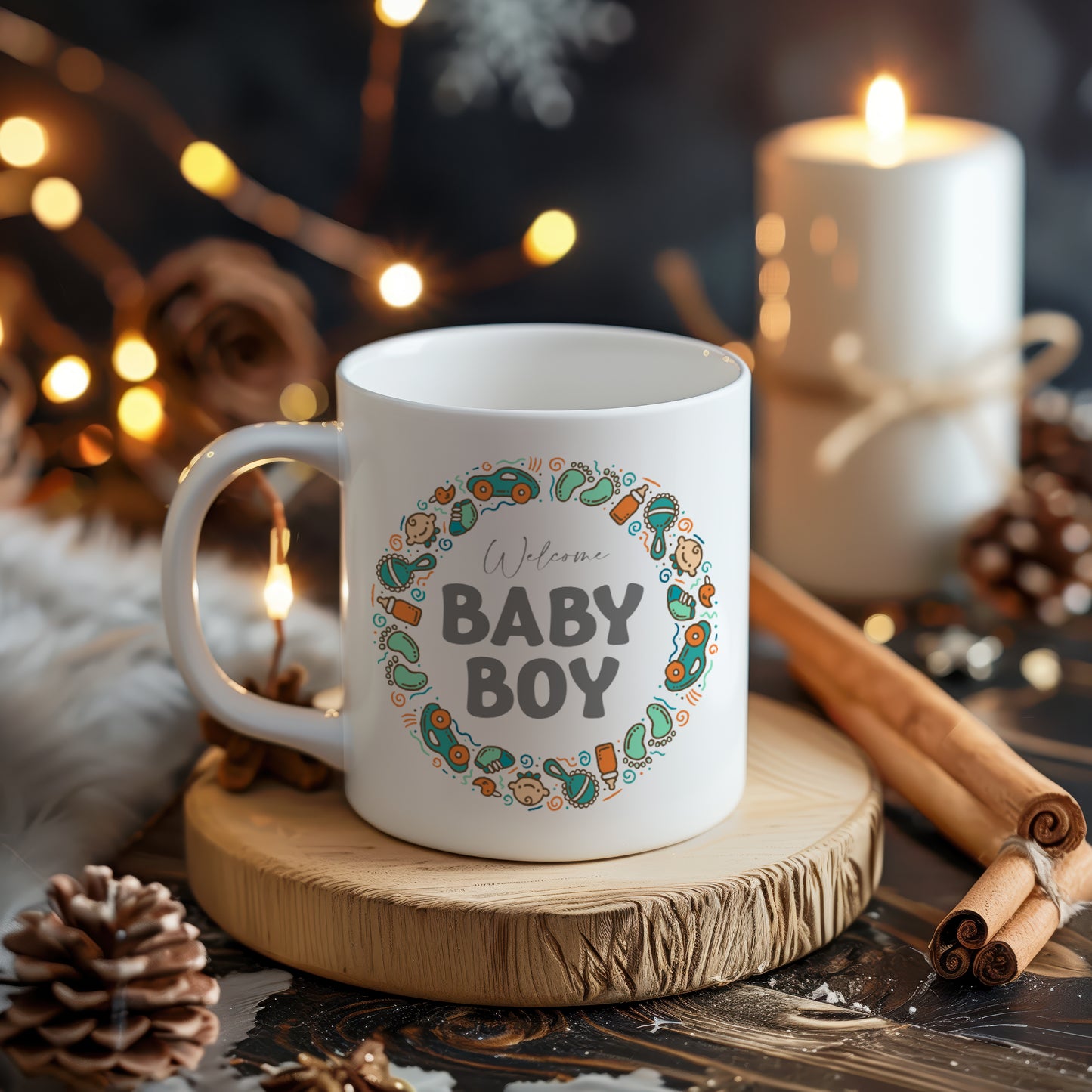 Coffee Mug 11oz New Baby Design 2