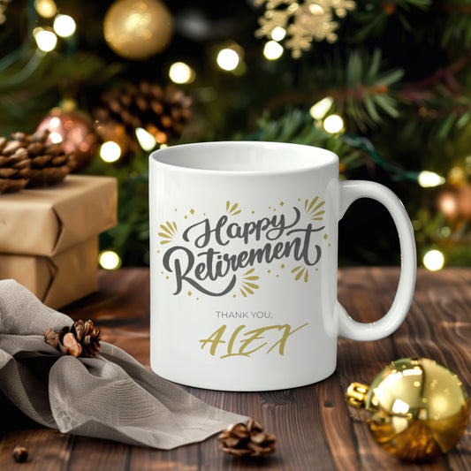 Coffee Mug 11oz Retirement Design 4