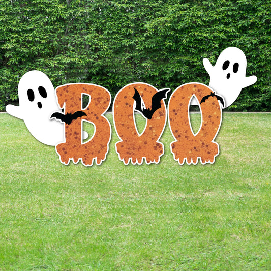HALLOWEEN BOO LETTERS CORRUGATED