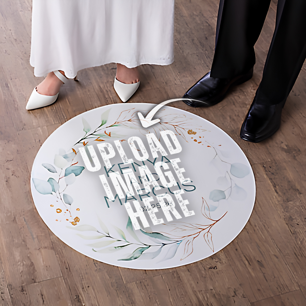 FLOOR DECAL CIRCLE UPLOAD