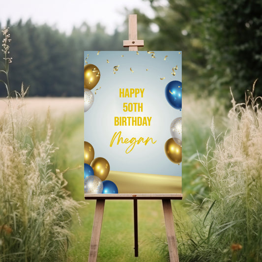 FOAM BOARD 18X24 BIRTHDAY DESIGN #12