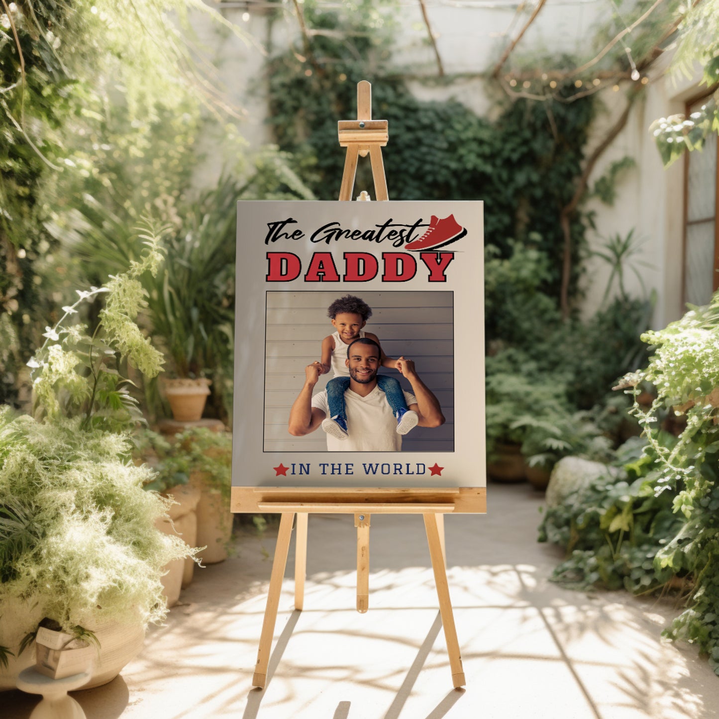 FOAM BOARD 18x24 FATHER'S DAY DESIGN 1