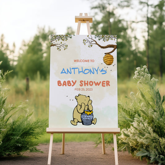 FOAM BOARD 18x24 BABY SHOWER DESIGN #9