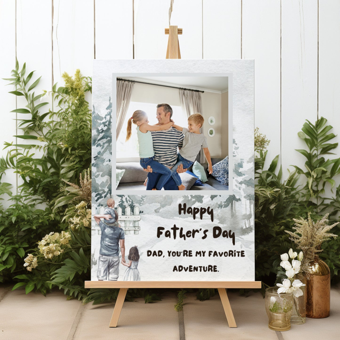 FOAM BOARD 24x36 FATHER'S DAY DESIGN 4
